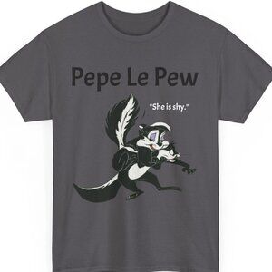 Pepe Le Pew Tee - Fun Cartoon T-Shirt for Fans, Gift for Animation Lover .